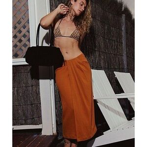 Free-est free people vixen midi skirt